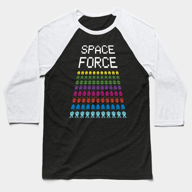 Space Force Baseball T-Shirt by nickbeta